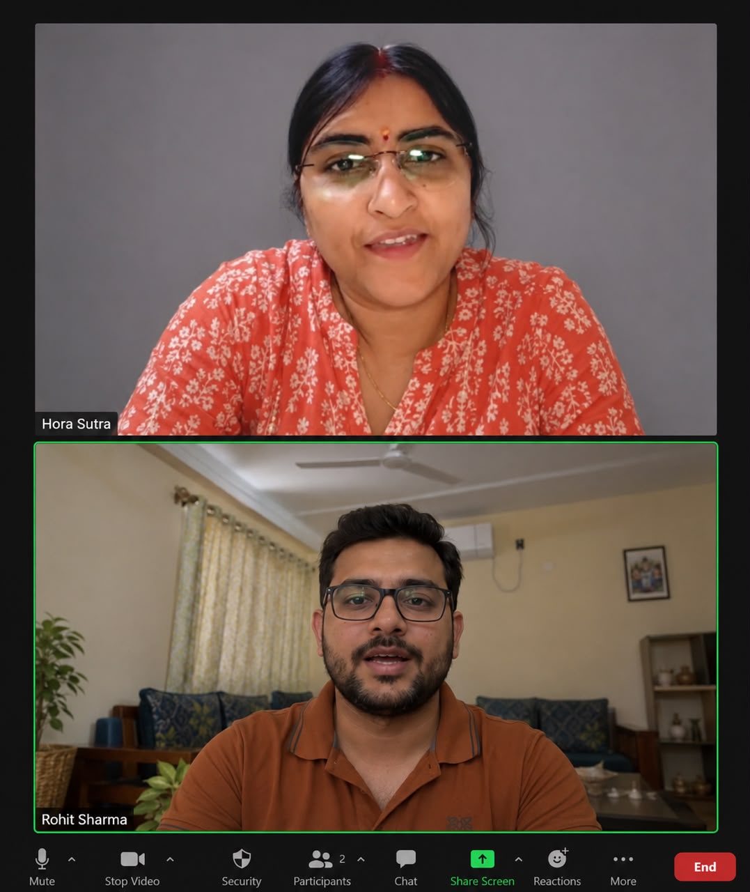 Hora Sutra student feedback 1