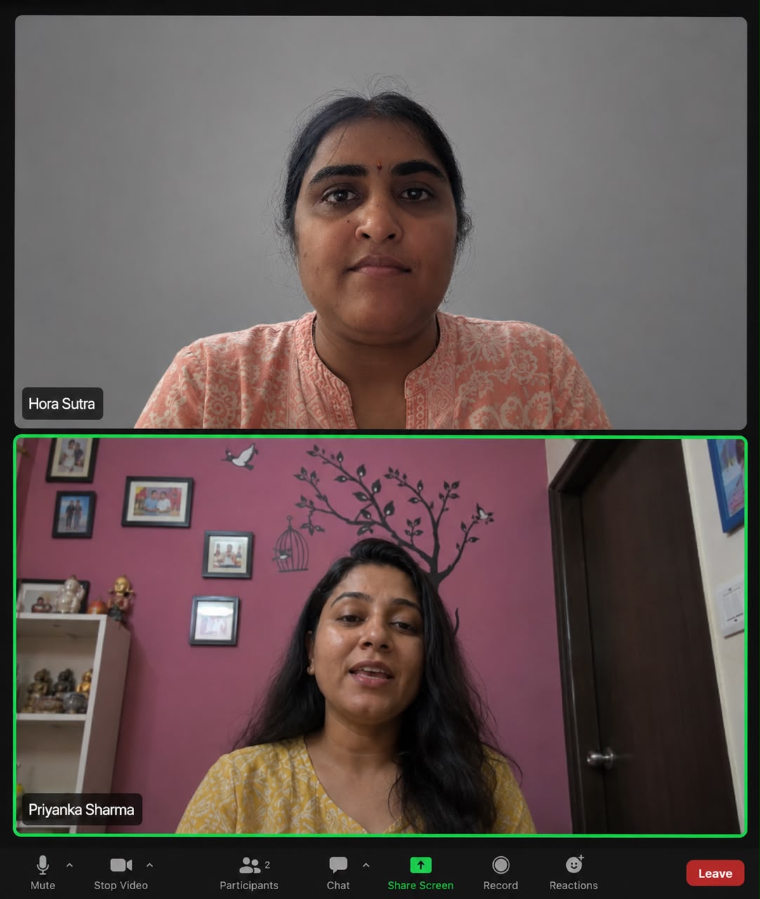 Hora Sutra student feedback 2